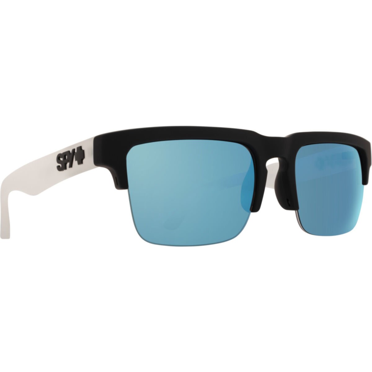 HELM 5050, Black Clear Matte-HD Plus Grey Green with Light Blue Spectra Mirror, hi-res image number null